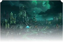 Necropolis city art